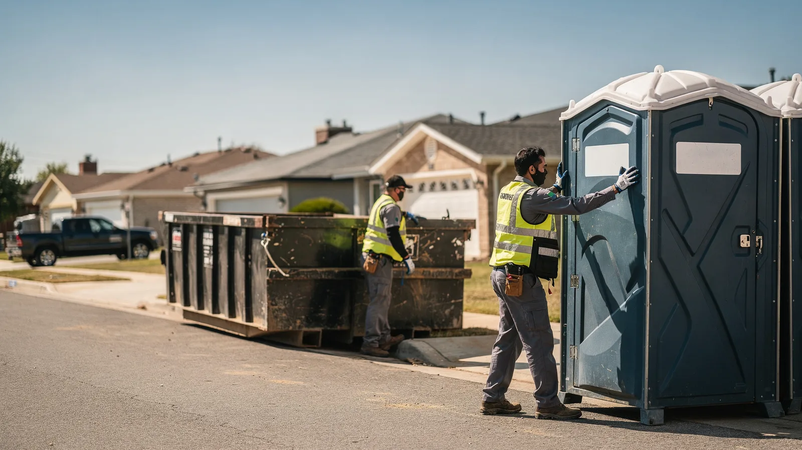 Porta Potty Rental in Hamshire, TX near me